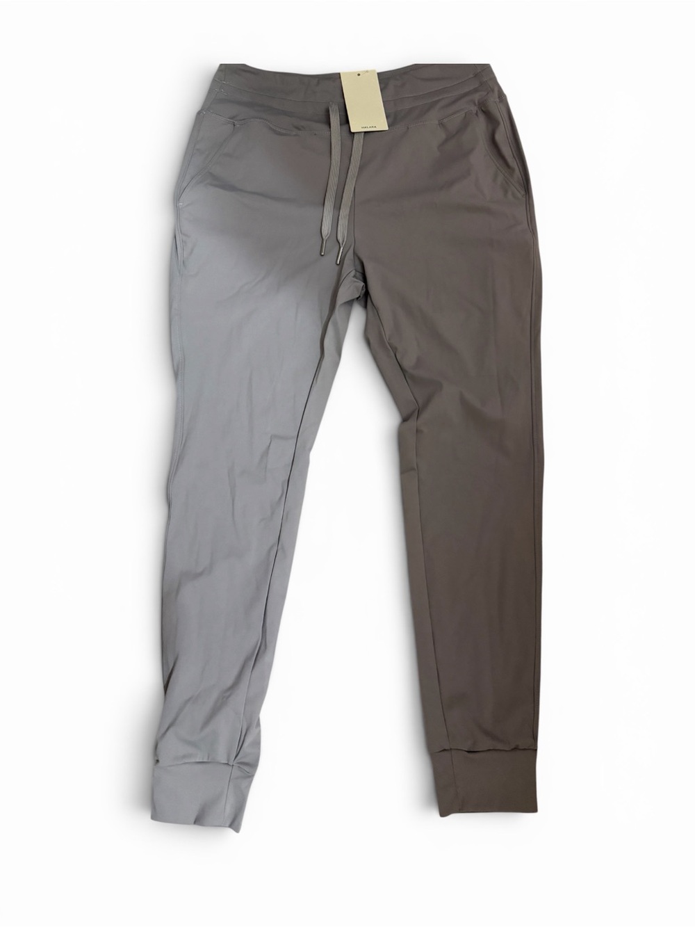 HALARA Women’s Gray Drawstring Joggers NWT Activewear Size Large High Waisted